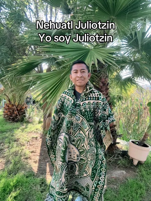 Soy Juliotzin, enseño náhuatl para mantener viva nuestra lengua y nuestra historia. 🌿 Mi misión: salvar el náhuatl y sembrar orgullo por nuestras raíces. 💬