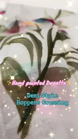 #creatorsearchinsights #viraltiktok #dupattastyle #trendingvideo #handpainted 