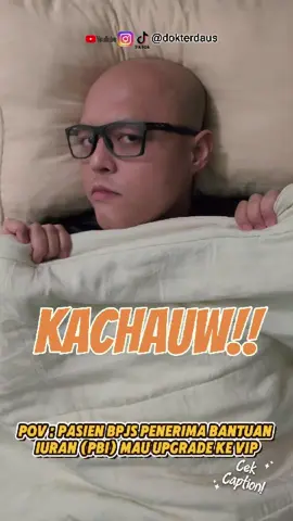 Penerima bantuan iuran (PBI) adalah masyarakat miskin dan tidak mampu yang iuran BPJS Kesehatannya ditanggung sepenuhnya oleh pemerintah. Penerima BPJS PBI mendapatkan subsidi penuh iuran bulanan sebesar Rp 42.000 per bulan. Artinya dalam setahun Rp 504.000 dibayarkan untuk iuran BPJS. Program ini sangat membantu masyarakat miskin untuk mendapatkan akses kesehatan. Tapi kalau penerima BPJS PBI minta upgrade kamar kelas 1 atau VIP, artinya tidak berhak mendapatkan subsidi pemerintah! Dengan asumsi VIP sekurangnya Rp 500.000,- ke atas (sesuai RSnya) artinya biaya subsidi setahun mampu dibayarkan dalam satu hari rawatan! Lha kok bisa bayar BPJS masih ditalangi pemerintah!? Dan ini ga jarang terjadi lho rekan sehat. Sungguh mengherankan bukan?  Mari kita jaga diri kita dari mengambil hak orang lain 😄😄😄 #creatorsearchinsights #fyp #foryoupage #trending #infokesehatan 