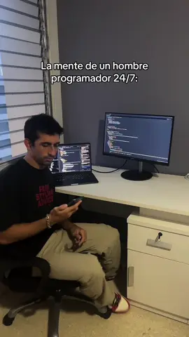 La mente de un programador 👨‍💻 24/7 #javascript #python #programador #programacion #java 