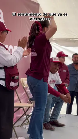 Es viernes y Julieta lo sabe 😍💃