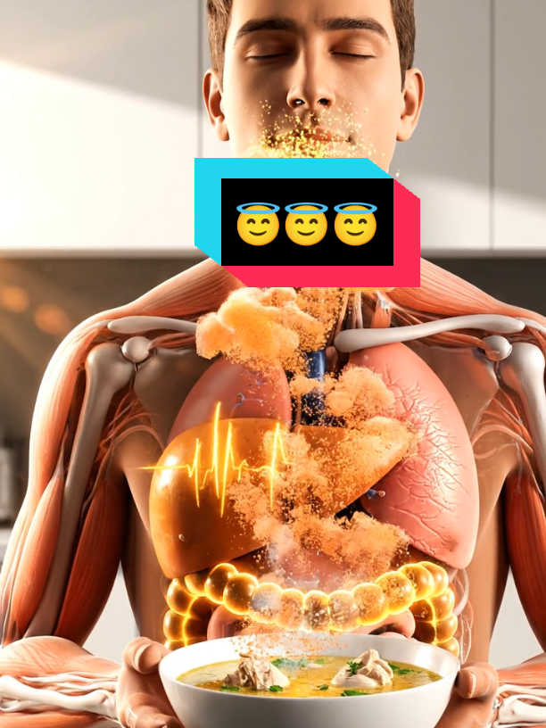 healing power of chicken soup 🐔🍲 #anatomy #healthcare #health #kidstiktok #fyp 