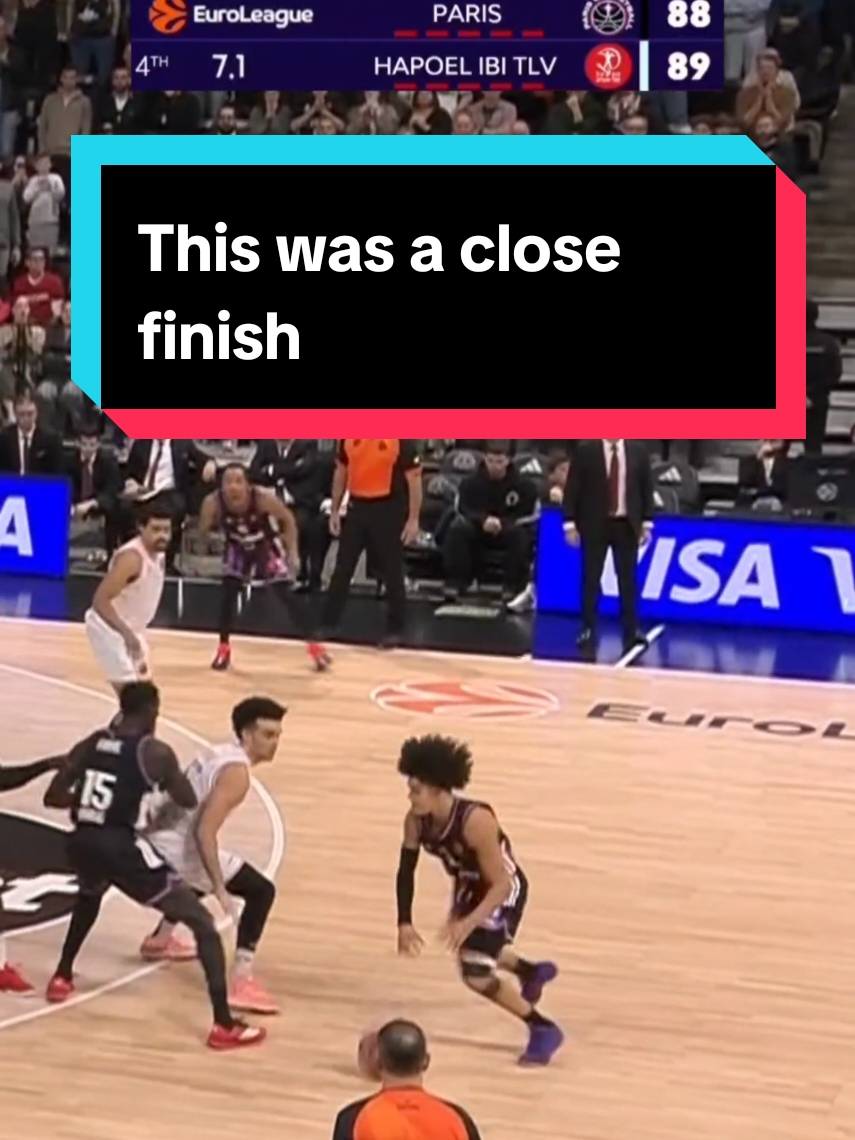 Final moments full of drama 😱  Paris vs Hapoel 