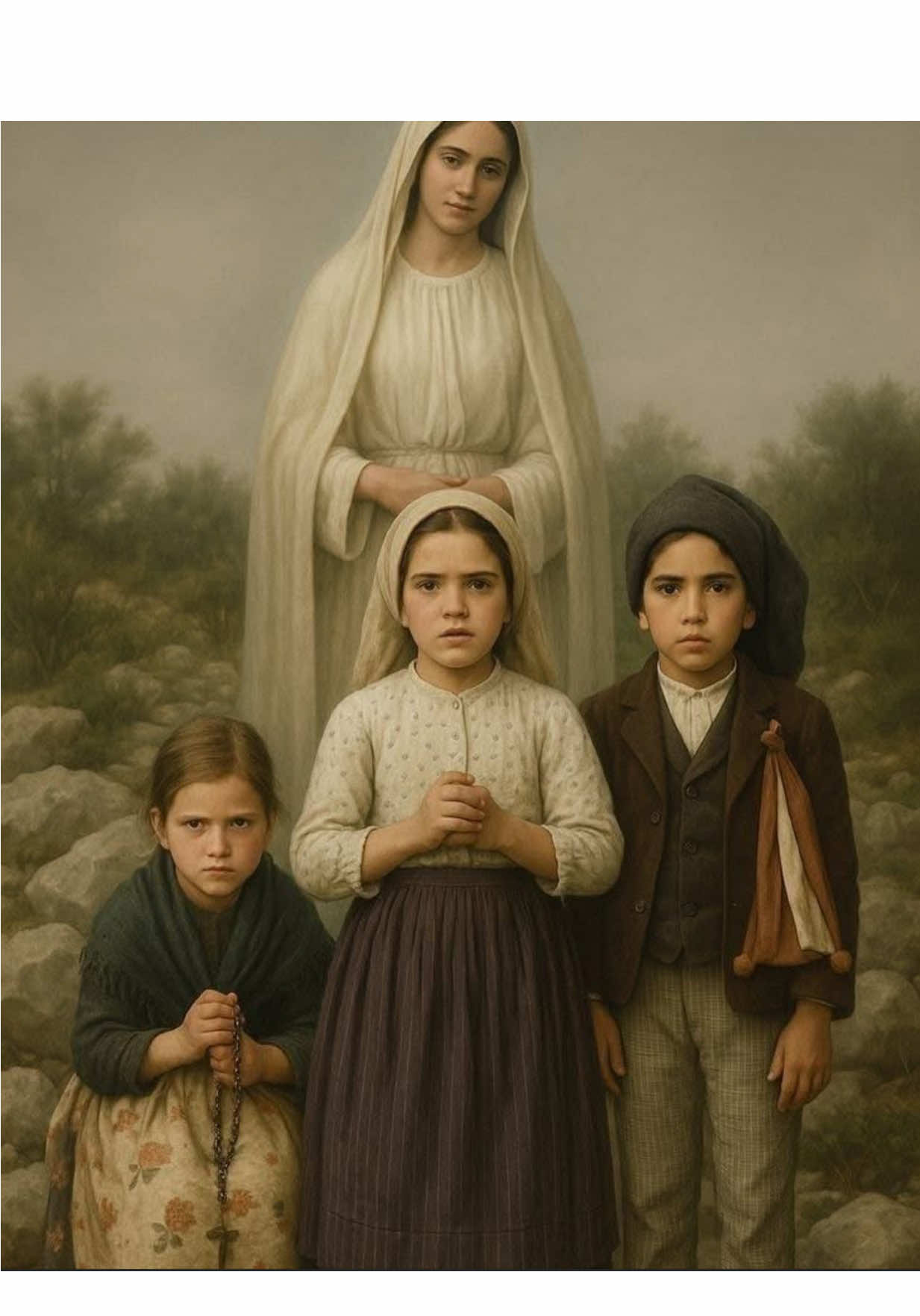 Lady of Fatima clearly stated we must pray the Rosary for world peace📿#saints #rosary#romancatholic #catolicotiktok #miracles 