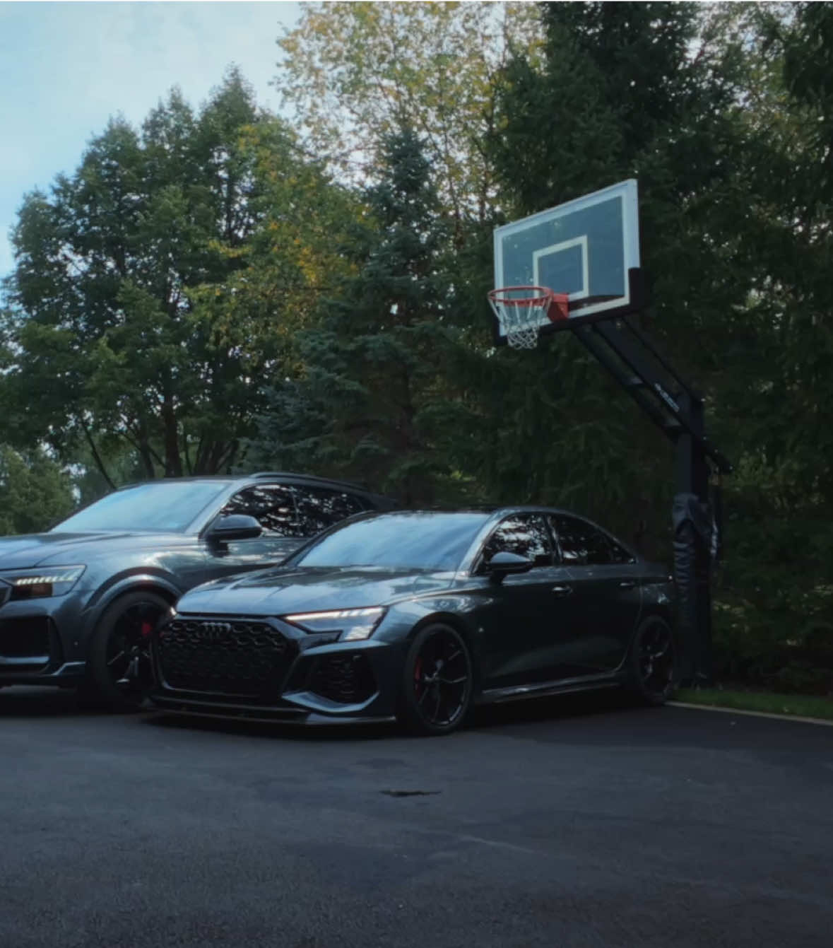 You wanna come out here? #audi #rs3 #rsq8 #osmopocket3 