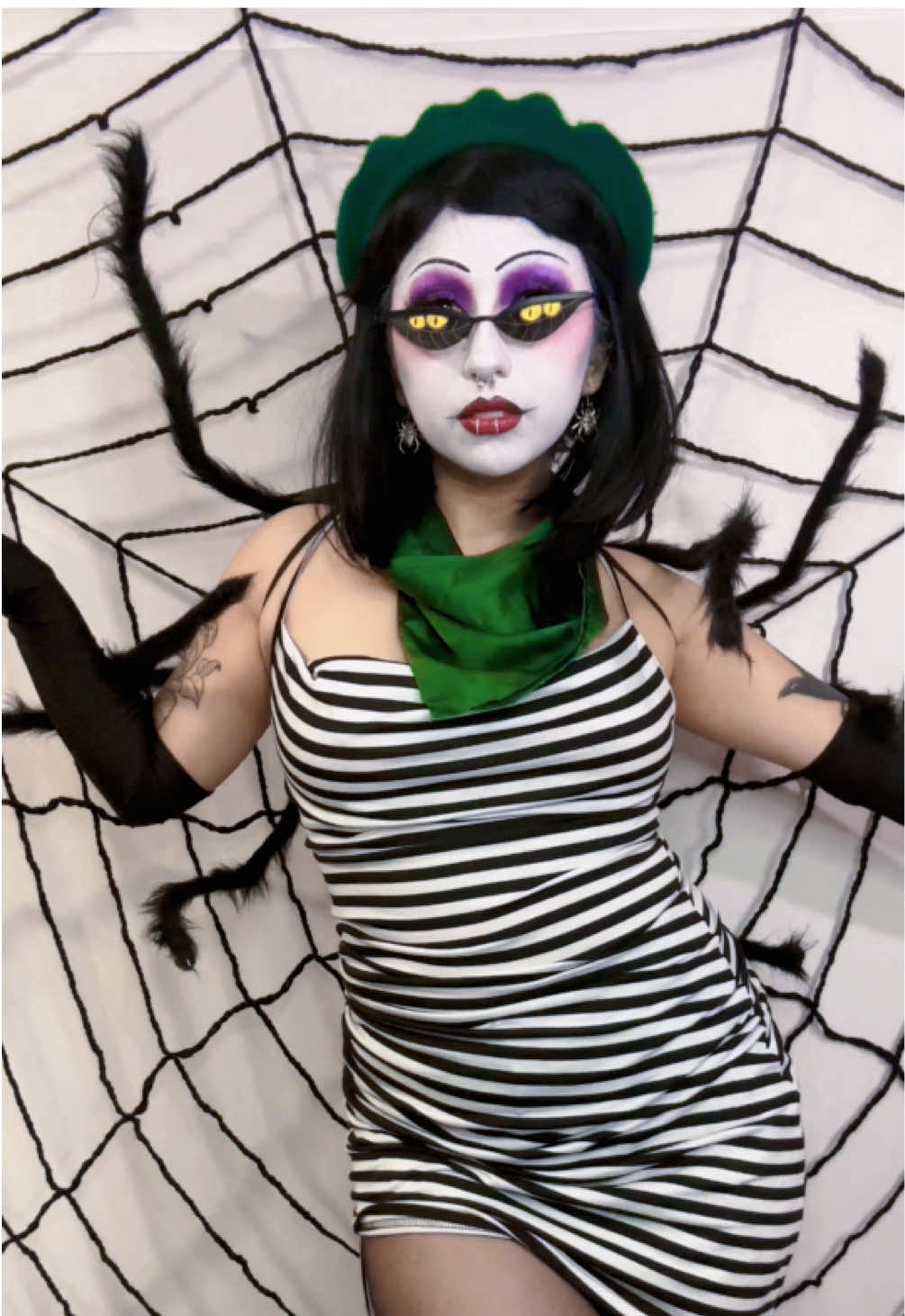what the song said 🙂‍↕️🕷️🕸️😂 #jamesandthegiantpeach #missspidercostume #missspider #halloweencostume #spider 