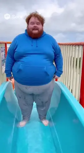 @Case  bro how you break the slides? #fypシ #FYP #caseoh #waterpark #viral 