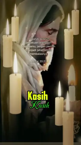 KASIH Sejati dari KRISTUS itu lemah lembut dan mau memaafkan. Bukan KASIH yang mudah marah, bukan yang ingin dibalas, tapi kasih yang tetap SABAR meski disakiti. Jangan sampai KASIH kita hanya terdengar seperti gong yang gemerincing — keras suaranya, tapi kosong di dalam. KASIH tanpa kelemahlembutan dan pengampunan bukanlah KASIH Sejati. 💖 Belajarlah mengasihi seperti YESUS, yang mengampuni bahkan mereka yang menyakiti-Nya. 