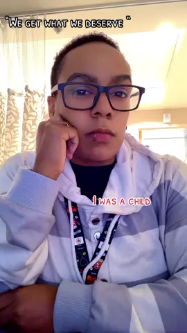 Is it really as simple as we get what we deserve or everything happens for a reason #child #sa #sasurvivor🖤 #ptsd #fyp 