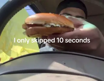 Unemployed man bites a mcchiken and cries Full video on YT: Mijoh #Foodie #funny #mukbang #youtube 