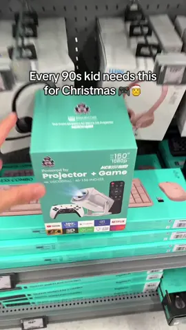 Perfect Christmas gift!🎁 🤯 #retrogaming #retro #retrogame #projector #retroconsole This VideoGame Projector have 10.000 + 90s retrogames, every 90s kids dream!