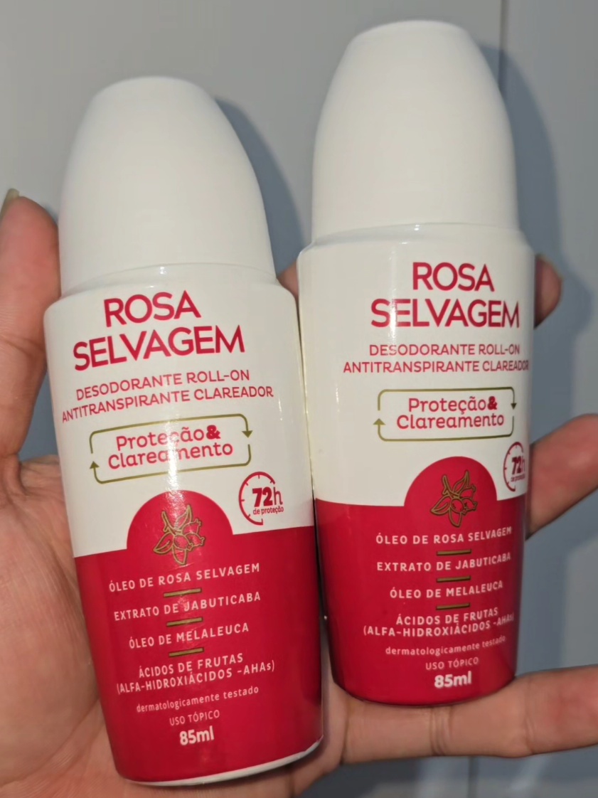 Desodorante Rosa Selvagem Clareador #tiktokshopchegou #clareador #desodorante #rosaselvagem 