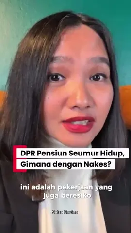 Miris. Banyak tenaga kesehatan di Indonesia masih digaji hanya sekitar Rp2–3 juta per bulan padahal mereka berjuang di garis depan, menjaga nyawa setiap hari. Sementara anggota DPR cukup 5 tahun menjabat, sudah dapat pensiunan seumur hidup. Di mana letak keadilan? Ayo! Dukung terus, sebarkan sebanyak-banyaknya petisi kita dalam penghapusan pensiunan DPR! https://bit.ly/hapuskanpensiunDPR 🔥🔥