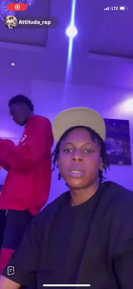 Chilling with attitude rap 🥵🙌❤️🔥@Attitude_rap @The_Real_Salome😇🤟💙 @attitude rap biggest fans 