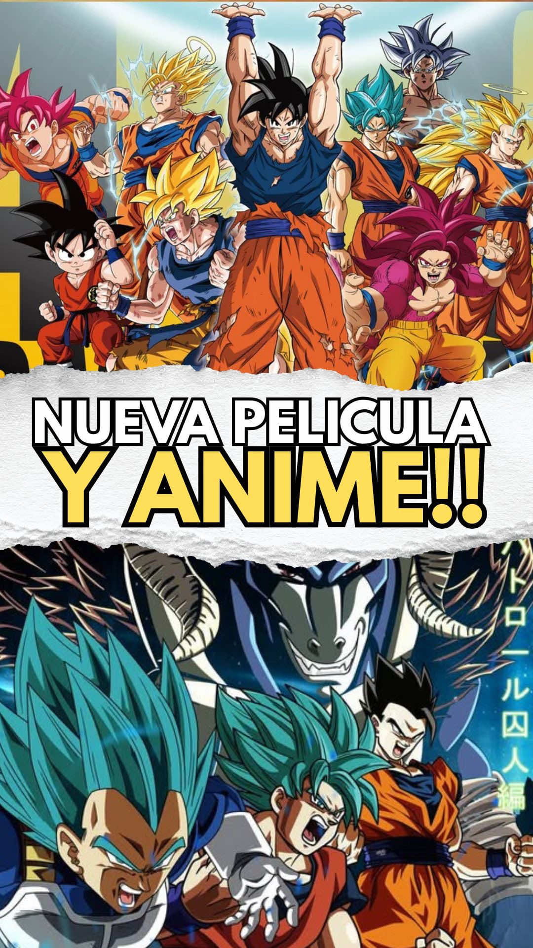 Nuevo anime y película de Dragon Ball! #dragonball #anime #manga #dbz #curiosidades 