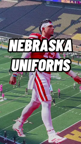 Nebraska is breaking out a brand new helmet for tonight’s game #CollegeFootball #nebraska #dylanraiola 