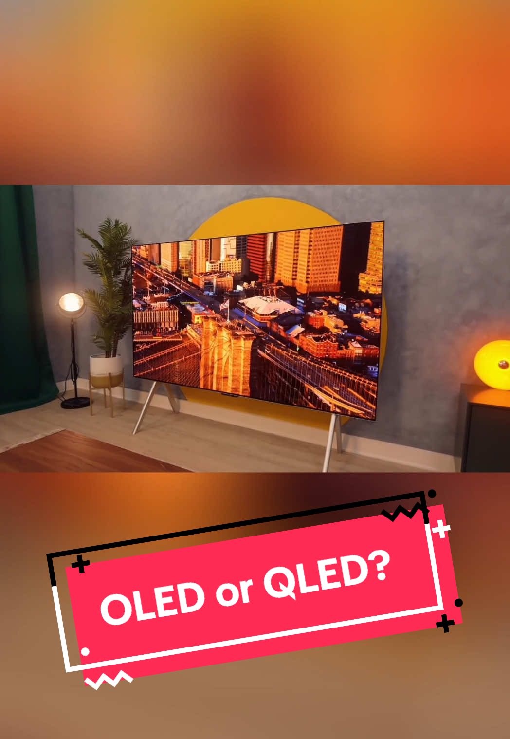 OLED vs QLED : which one actually looks better? 👀 I tested brightness, color accuracy, and real-world performance to find out. 💡 Watch the full breakdown now, and it might surprise you.  🎥Part 3 Full video is up on my channel! Link in bio 🔗 #OLED #QLED #TechBattle #TVReview #SmartTV