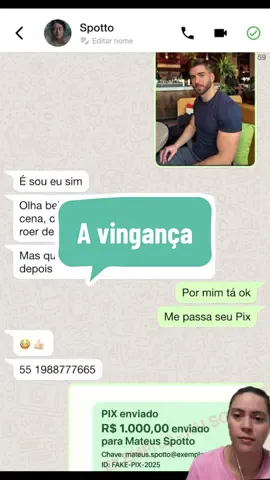 A vingança | inspiração de história vista em feed porém sem final, sim vou dar final aqui| #tikchaty #fy #fakechat #conversa #chatfake 