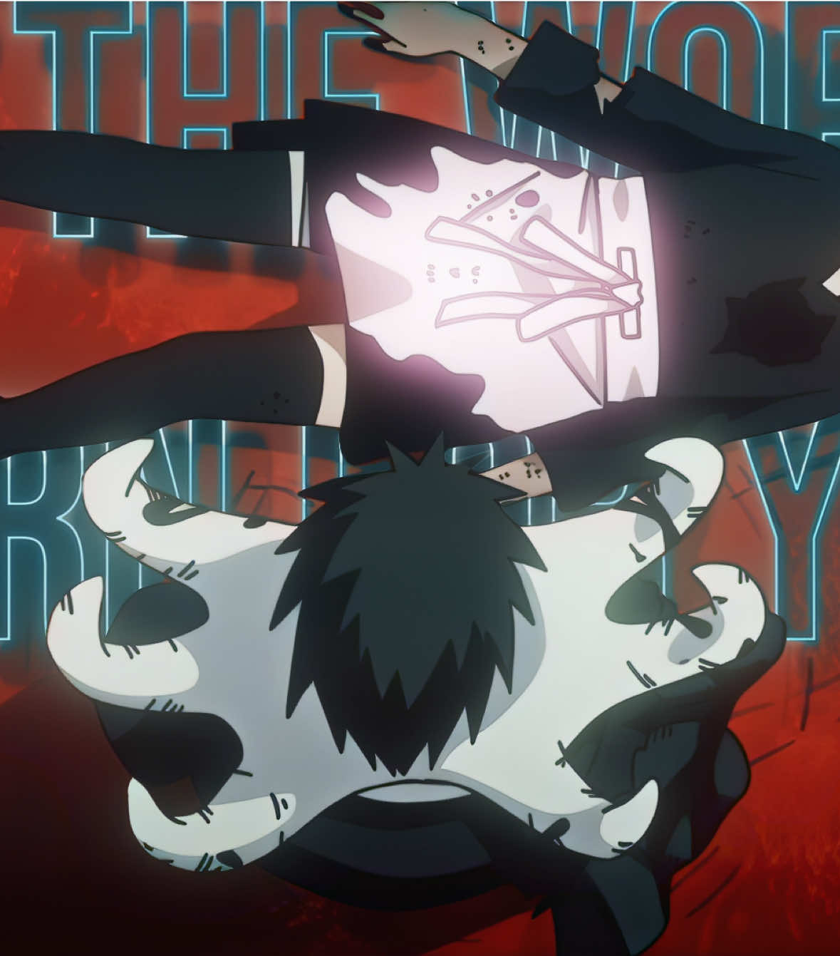 Let the world burn an Obito Edit- in a world full of despair, a world without Rin. Obito Uchiha doesn’t exist.  #naruto #anime #edit #obito #fyp 