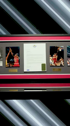 🏀 A rare look into the mind of the GOAT. Michael Jordan Signed LE Bulls Self-Written Letter Display #136/423 (UDA) — paired with four unforgettable moments.