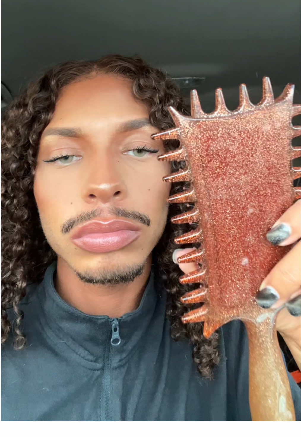 Love this brush! 🕺🏽 #fyp #trending #viral #foryoupage #bangjazzhair 