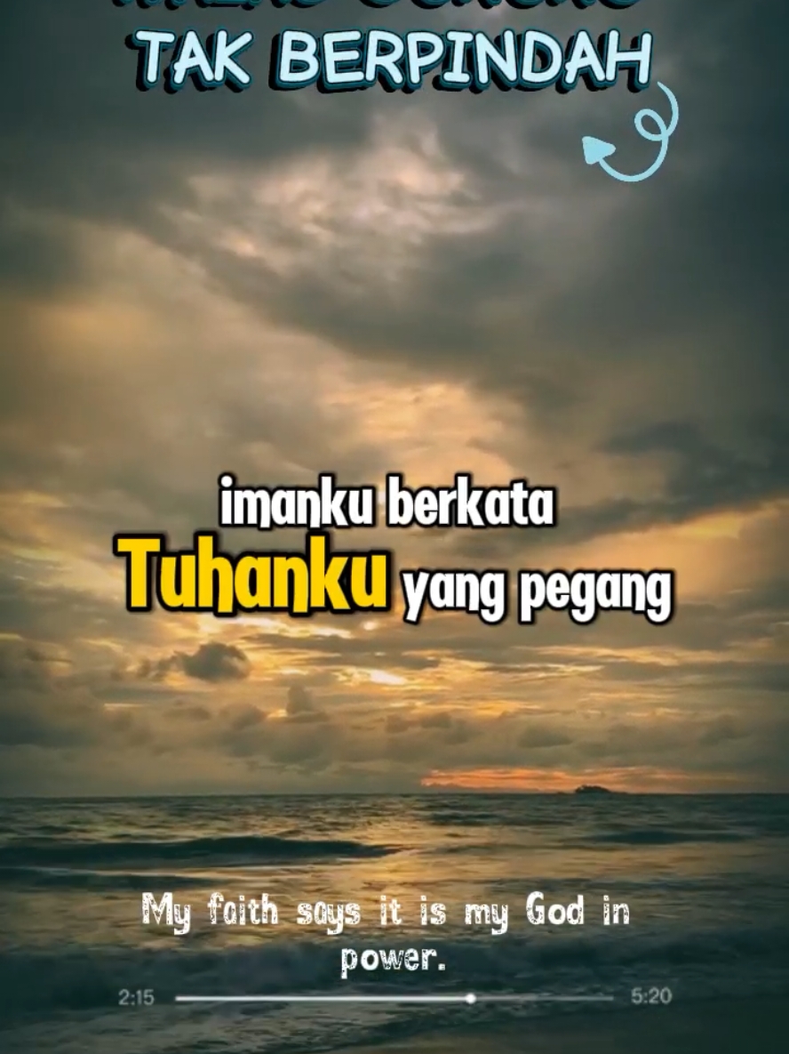Walau gunung tak berpindah #CapCut #fyp #lagurohanikristen #worshipsong #storykristen #kristen 
