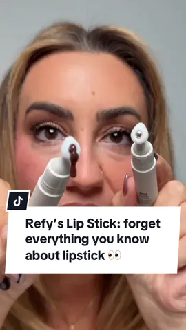 #RefyPartner Beauty queens, @REFY’s Lip Stick is changing everything we know about the classic lip category. It’s blending multiple formats into one product, featuring a new age style flocked applicator with a cooling metal ball in the center. I was clearly excited to swatch all six shades for you  The range is so wearable, and the formula feels incredible on lip. Think smooth clay texture without the weight! I also love how you get both precision and hydration at once thanks to the applicator design and ingredient story. Which shade would you reach for first?  #lipproducts #makeupreview #beautyindustry #makeuprecommendation