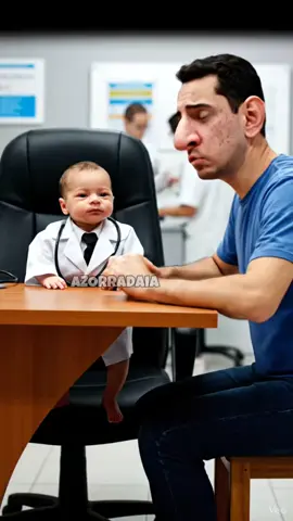 Doutor Ninho tem solução pra tudo 😂😂😂 #dr #veo3 #baby #IA #humorbrasil 