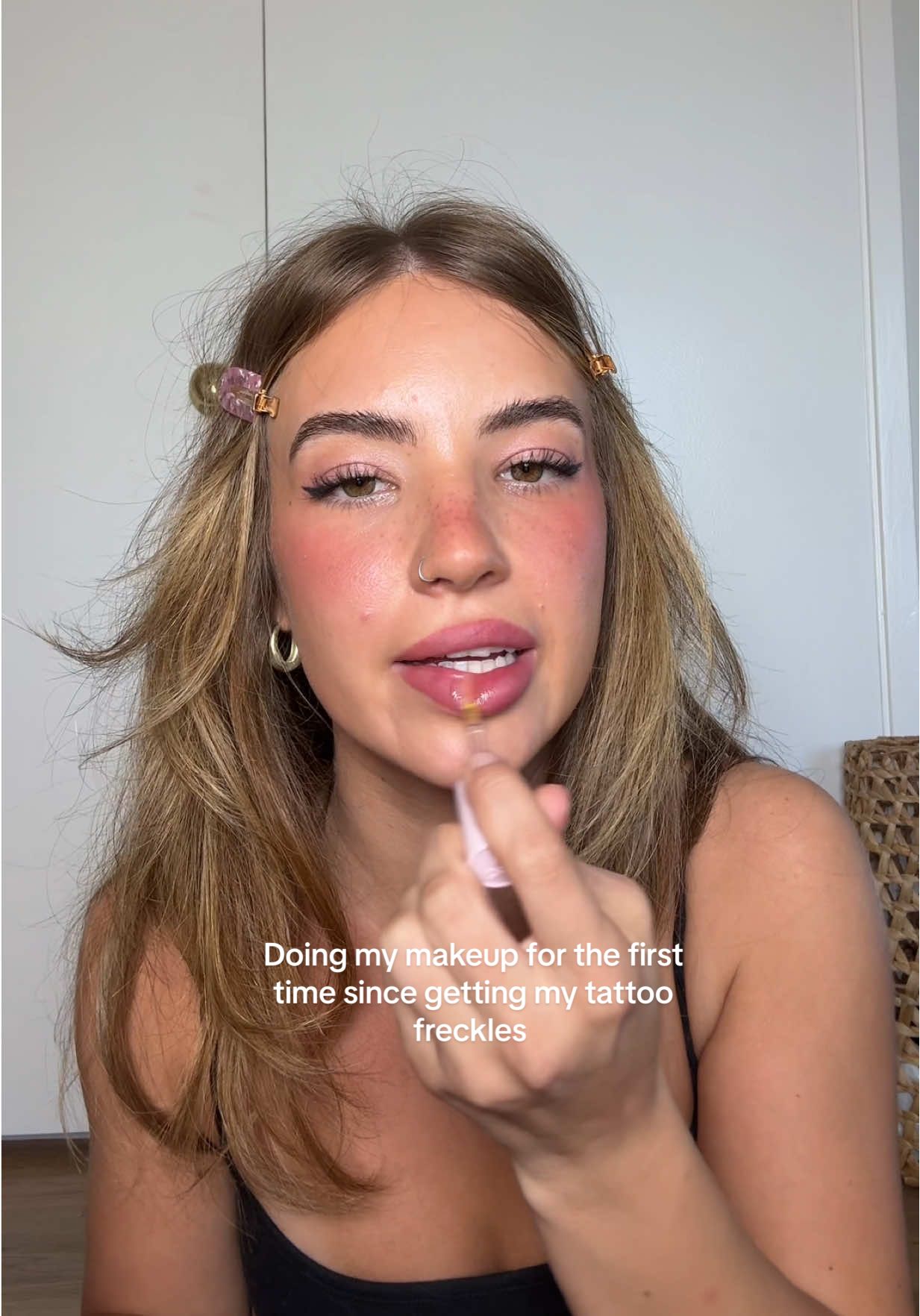 I’m so obsessed with the freckles heheh
