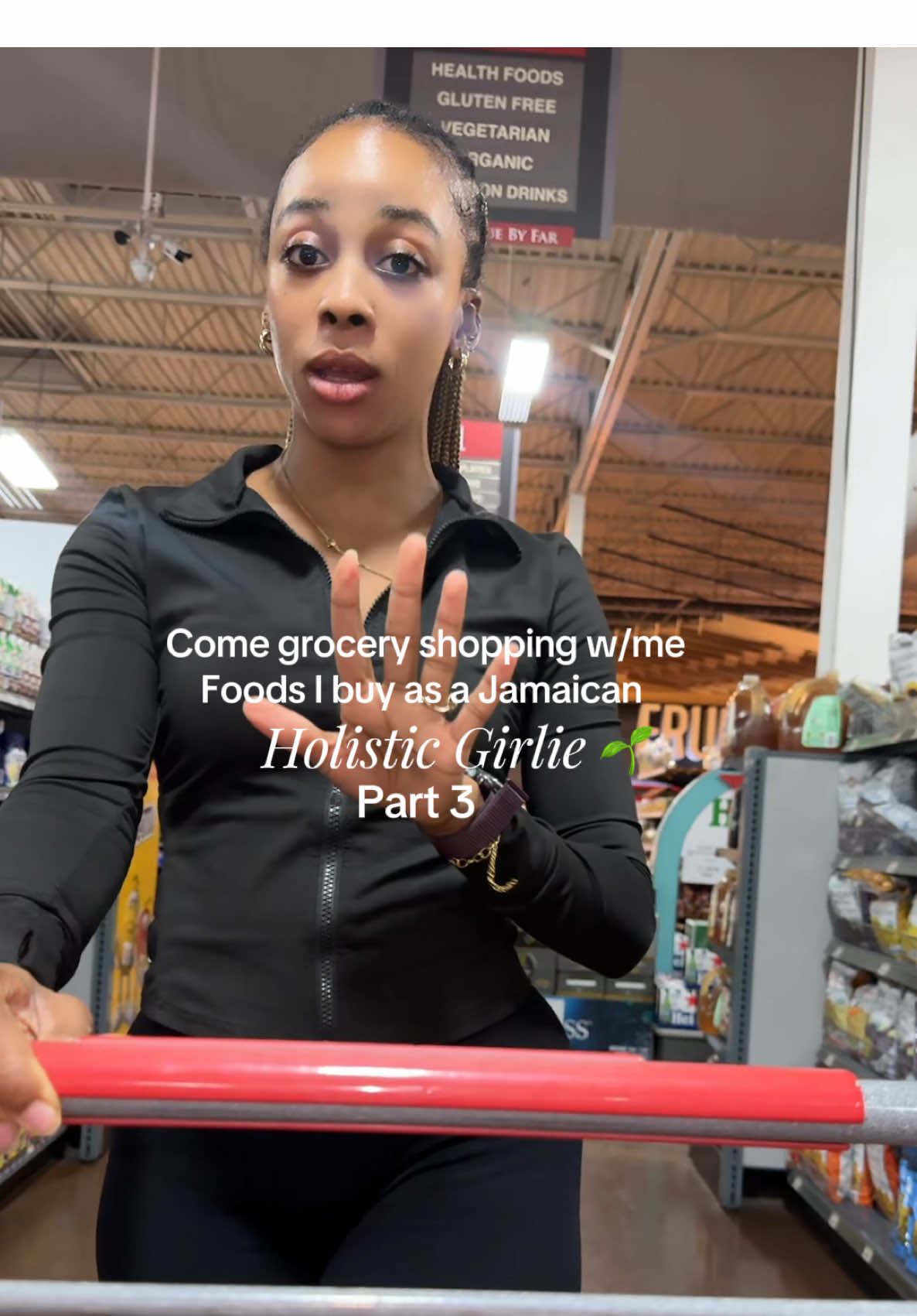 Part 3 - Come grocery shopping w/ me as Jamaican Holistic baddie.  @MegaMartJamaica  #guthealth #jamaicantiktok #groceryshopping #whatieatianday 