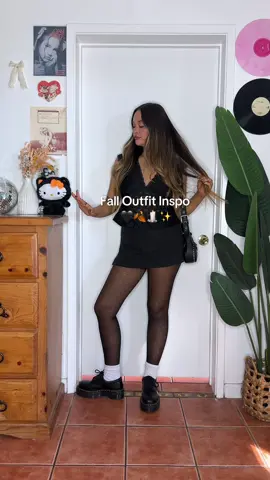 All Black Fall Outfit Inspo 🧸🖤🍂✨ #falloutfitinspo #fallfashion #drmartens #OOTD #allblackfit 