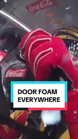 Wreck so bad the car got dandruff #NASCAR 