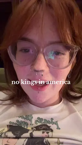 it’s so exciting i’m wishing everyone the best #nokings#nokingsinamerica#nokingsday#nokingsdayprotest#spirithalloween 