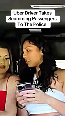 Uber Driver Takes Scamming Passengers To The Police #uberdriver #uber #driver #rider 