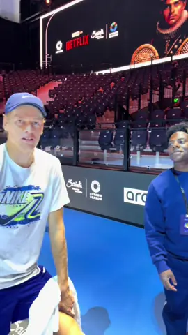 The question for them is: “What is their best clip on social media? #SixKingsSlam #RiyadhSeason #sinner  #speed 