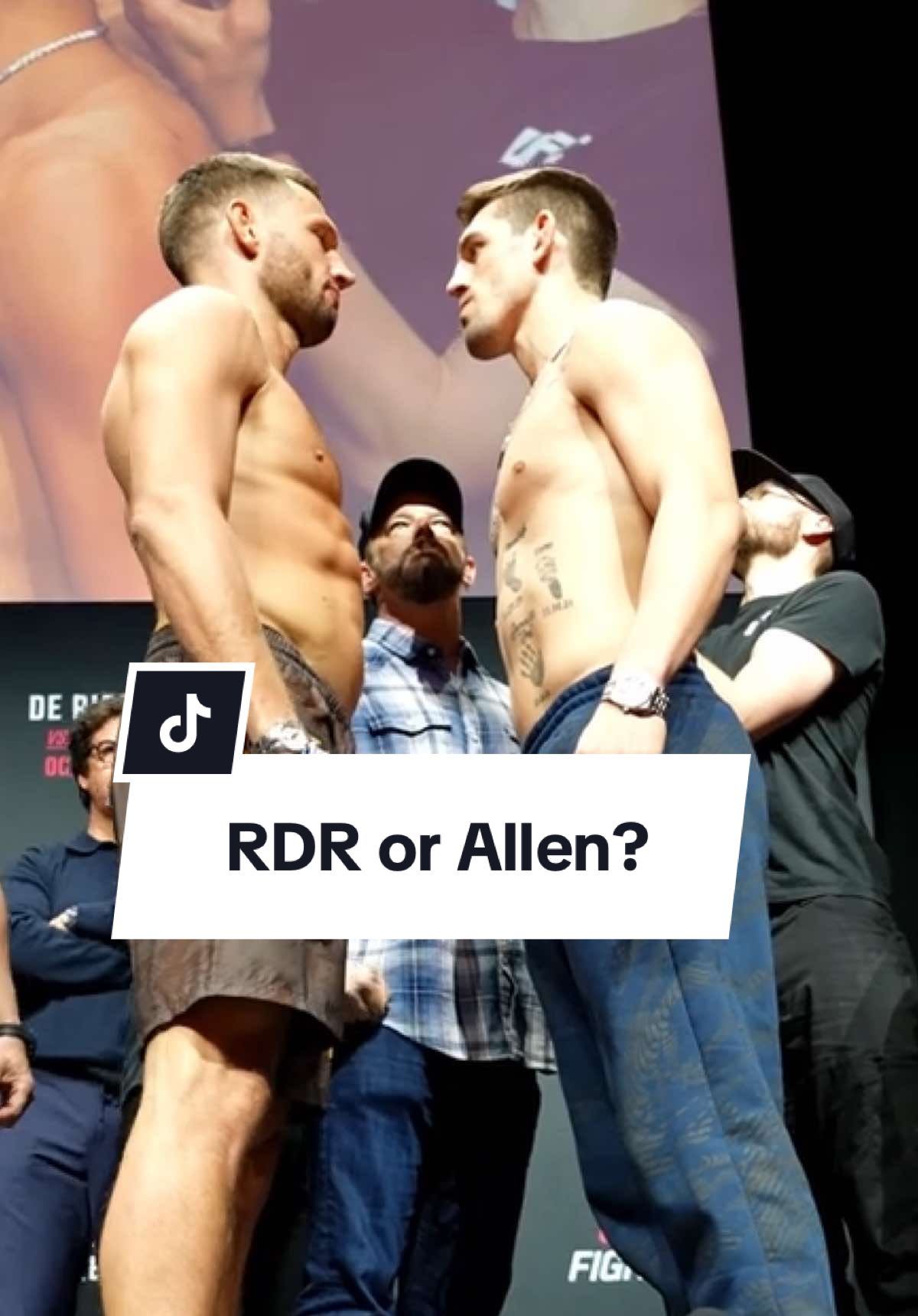 Ready to close the show tomorrow! #ReinierdeRidder vs #BrendanAllen in your #UFC Vancouver main event! #MMA