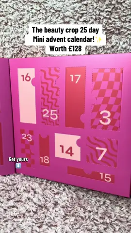 The beauty crop 2025 advent calendars are stunning this year & packed with some of the most popular products & some new! #tiktokmademebuyit #beautyadvent #beautyadventcalendar #beautycrop #adventcalendar 