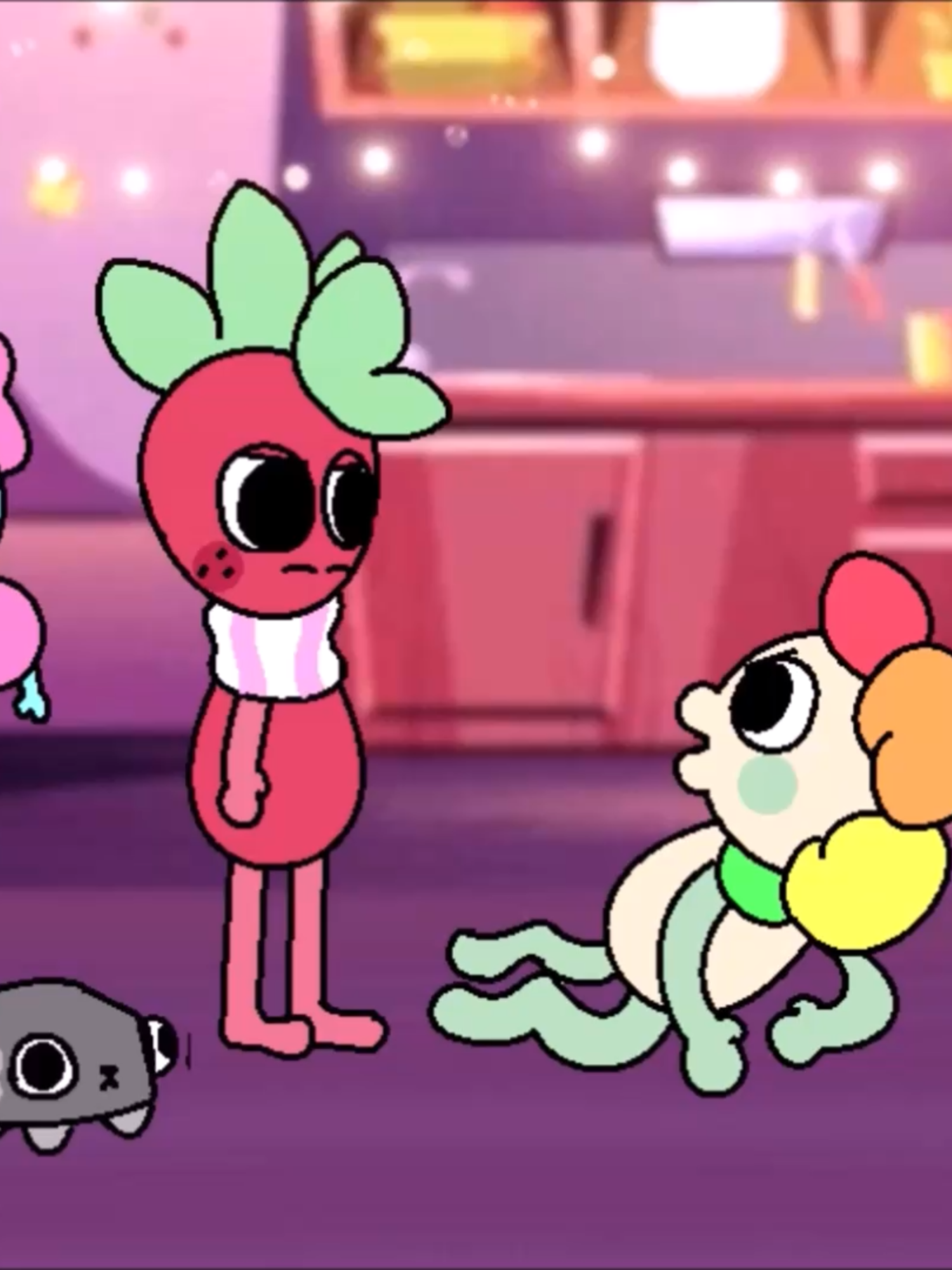 Goob saw his chance and took it. #dandyworld #tamers12345 #dandysworldsprout #dandysworldgoob #Sprout #goob #dandy