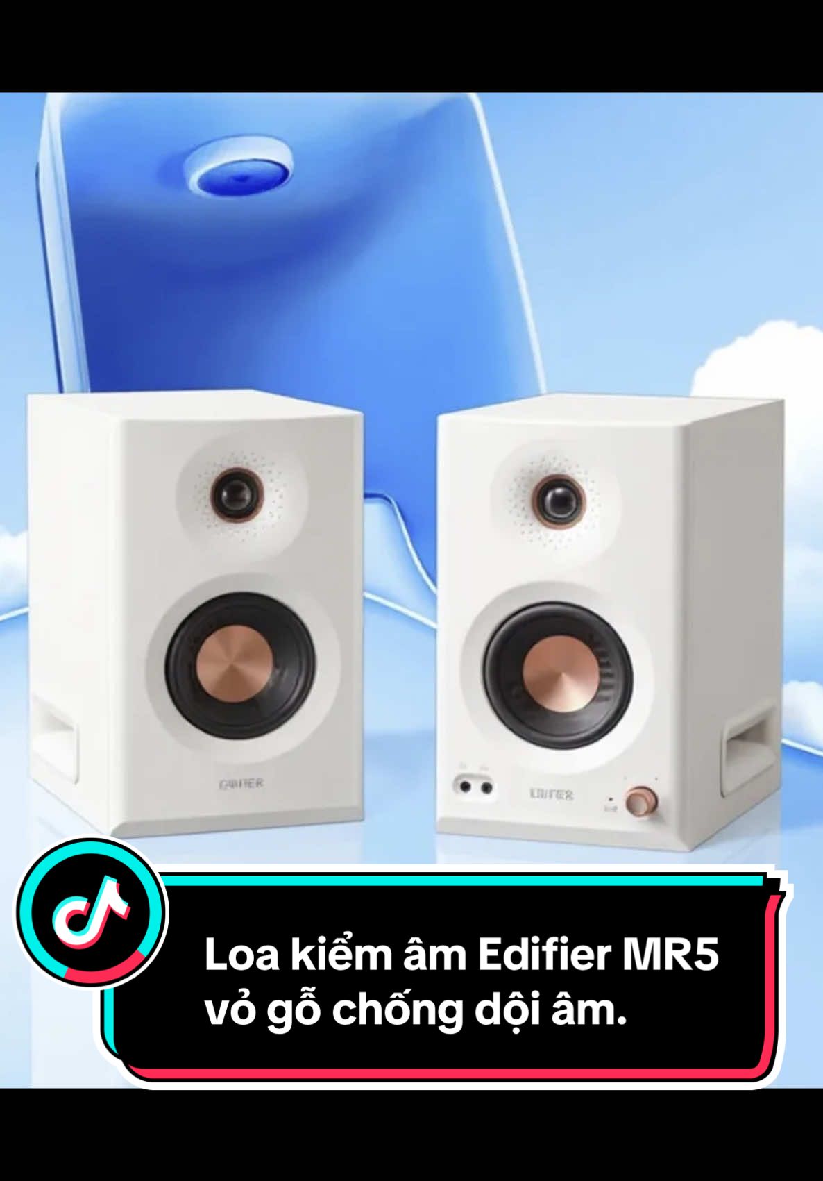 Loa kiểm âm Edifier MR5 vỏ gỗ chống dội âm. #trending #viralvideo #xuhuong #viral #fyp 