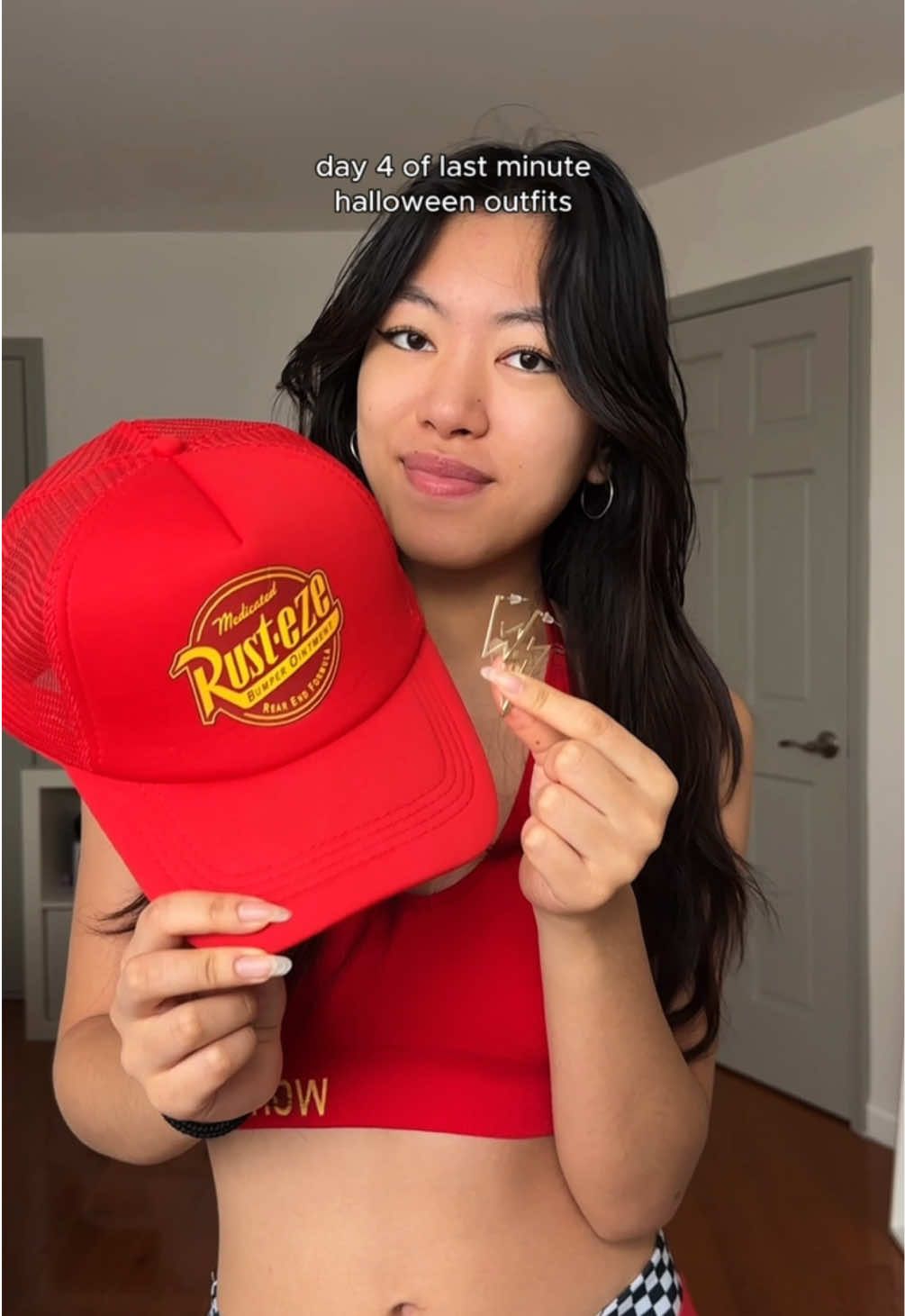 made by yours truly ☺️⚡️ boots @LAMODA  - #fashionstudent #halloween #halloweencostume #costume #lighteningmcqueen #carsmovie 