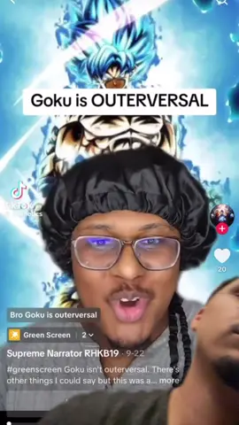 Goku outerversal?? #fyp #nohate #anime #dragonball #goku 
