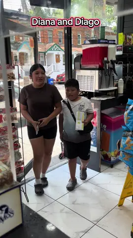 Diana and Diago #Islandockzacksfinest #schoolkidsreportcards #deliockyfoodnyccommunity #highschoolreportcards #fypシ゚viral  