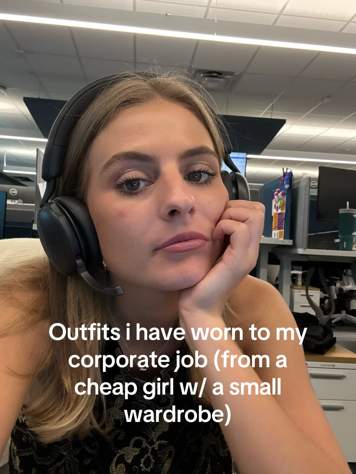 Sincerely, an average girl with mediocre clothing and style🥰 #corporate #workoutfit #outfitinspo 