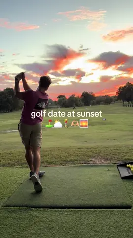 my favorite human #golf #datenight 