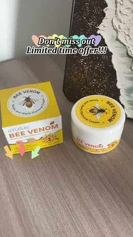 Esta crema hace milagros🤩 #beevenom #crema #cremaparalapiel #verruga #crema #arnicaremoval #sefudun