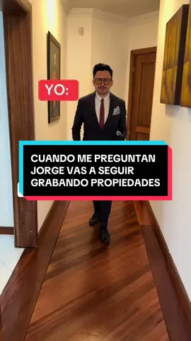 CUANDO ME PREGUNTAN JORGE VAS A SEGUIR GRABANDO PROPIEDADES #jorgebienesraices #creartorsearchinsigh #bienesraices #agentesinmobiliarios #propiedades 
