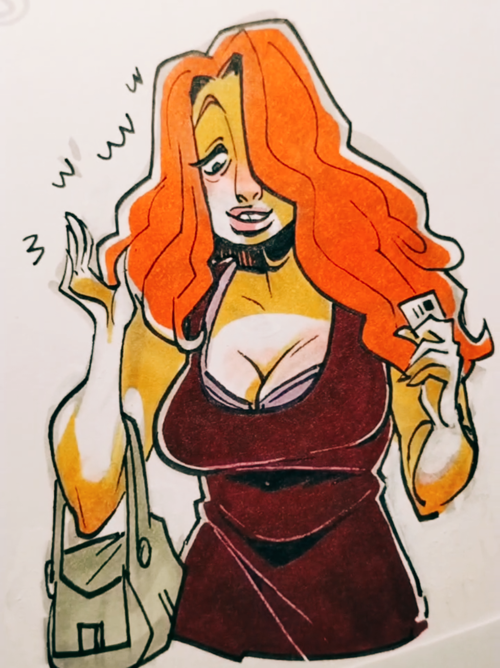 I'm doomed #noiamnotahuman #нетянечеловек #traditionalart #comic #fyp 