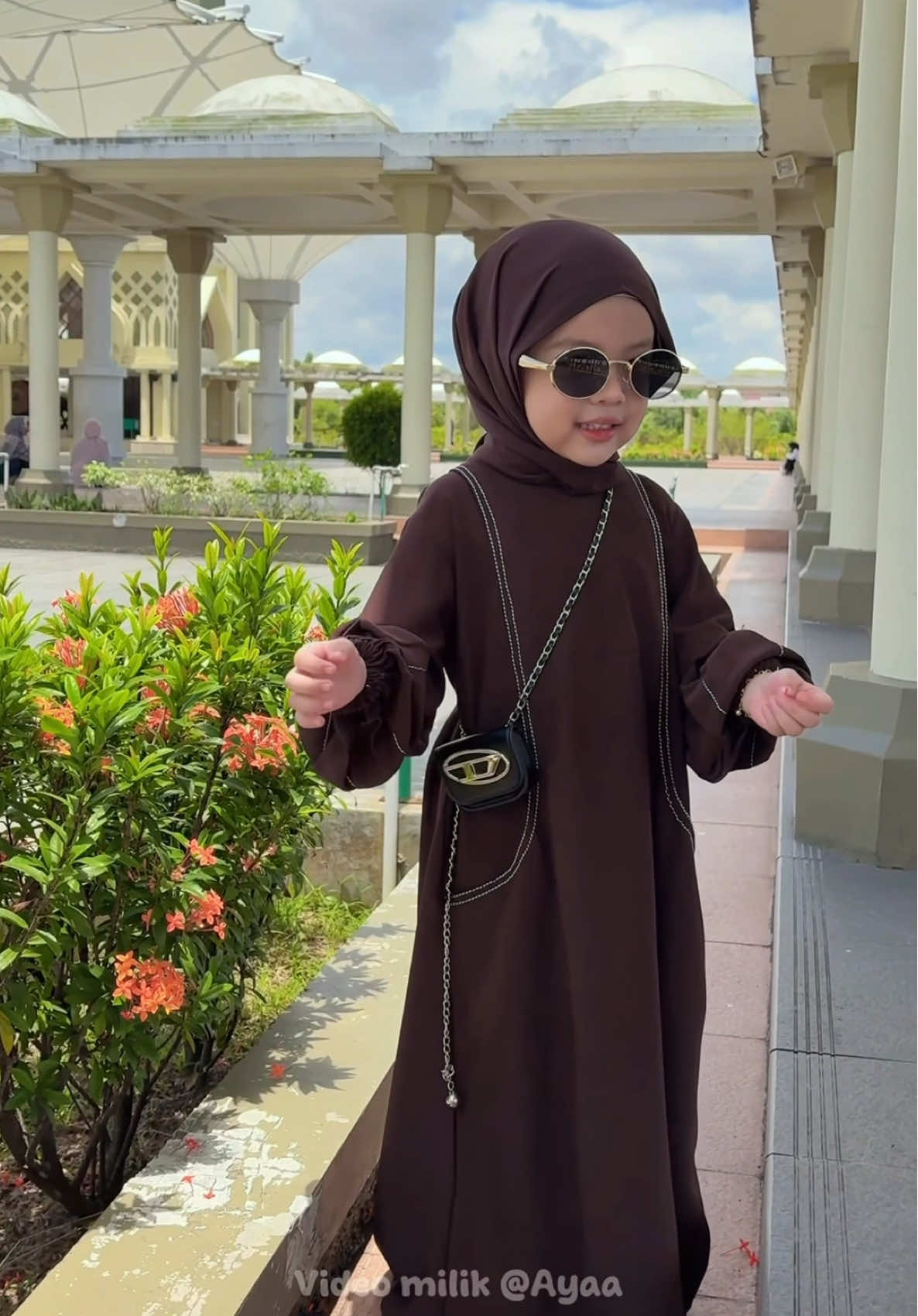 AllahummaBarik 🤎✨ #abayacoupleibuanak #gamiscouple #lebaran2026💫 