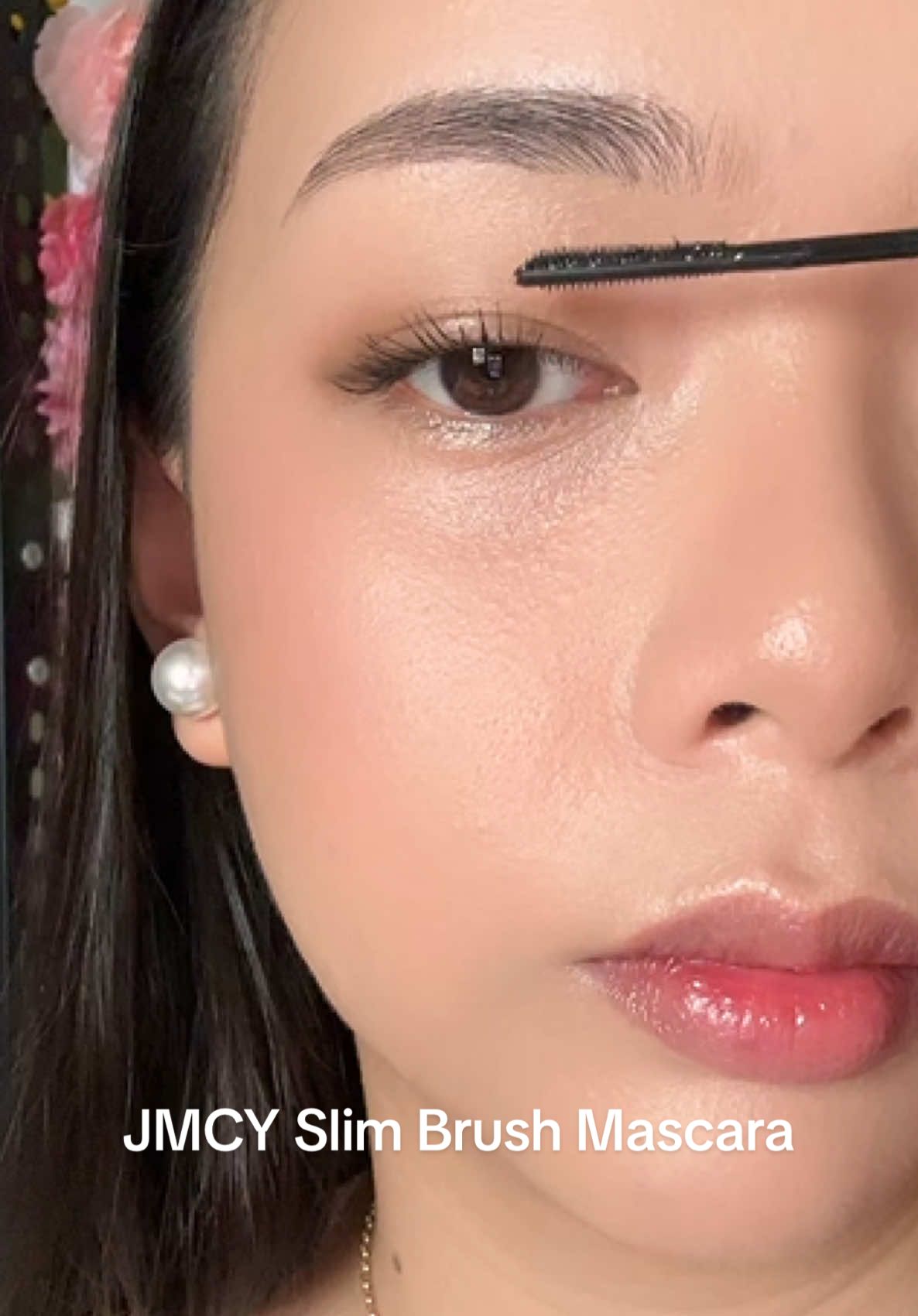 jmcy electroplated curling mascara with slim brush 💋 #jmcy #jmcyph #makeup #mascara #makeup @JMCY Cosmetics 