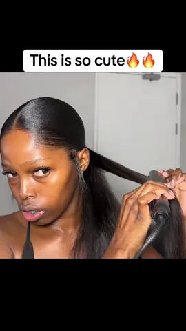 This is so cute🔥🔥 #4chair #naturalhair #hairjourney #hairtutorials #explorepage 